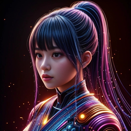 Pao mise en page internet vidéo illustration 3d serveur IA générative AI freelance paris studio de création magazines F2NAID30